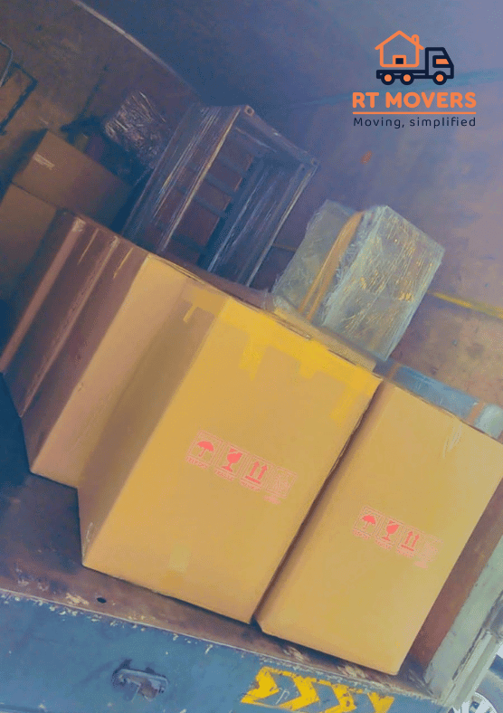 Loading items in truck